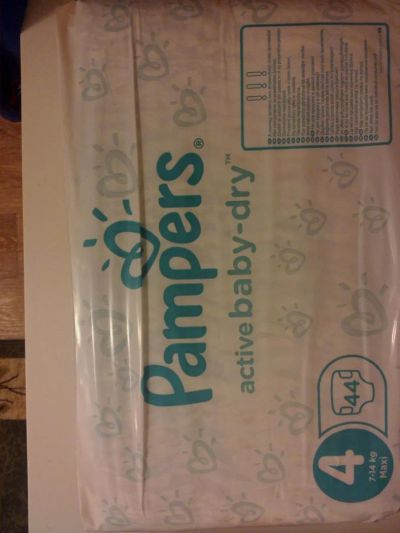 Лот: 8435708. Фото: 1. Pampers Active baby dry, 4ка... Детская гигиена