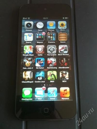 Лот: 2814731. Фото: 1. iPod touch 5 32gb black+ iPhone... Смартфоны