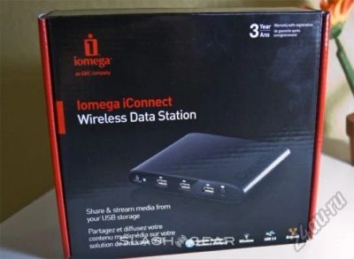 Лот: 5602595. Фото: 1. Сетевой накопитель Iomega iConnect. Другое (сетевые устройства)