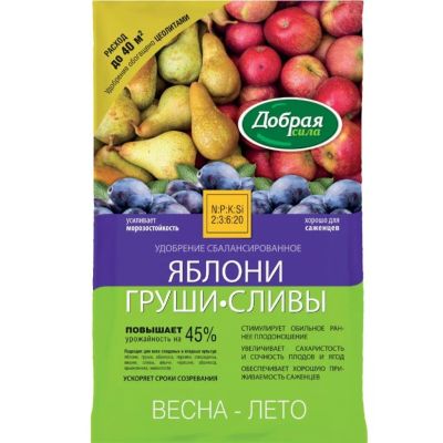 Лот: 24101980. Фото: 1. Удобрение Яблони-Груши-Сливы... Удобрения, химия