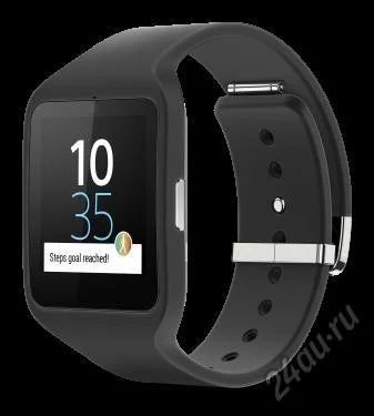 Лот: 6695900. Фото: 1. Умные часы Sony SmartWatch 3. Смарт-часы, фитнес-браслеты, аксессуары