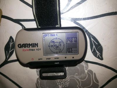 Лот: 4419477. Фото: 1. Garmin foreTrex 101 меню на русском. GPS-навигаторы