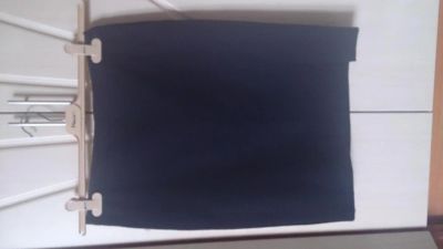 Лот: 4345463. Фото: 1. черная юбка с декором. Юбки