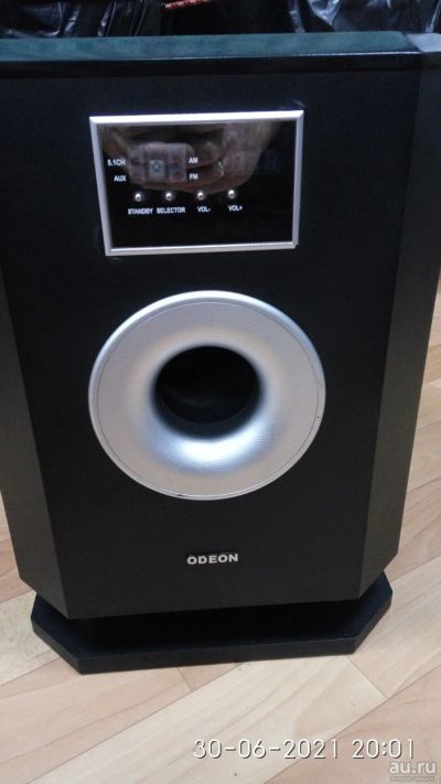 Лот: 17829439. Фото: 1. Odeon av-700 сабвуфер. Активные акустические системы