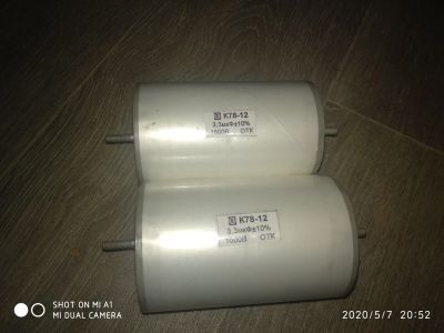 Лот: 15937230. Фото: 1. Конденсатор К78-12 3,3 мкФ 1600... Конденсаторы