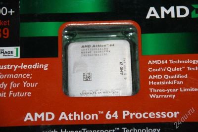 Лот: 140311. Фото: 1. Процессор S939 Athlon 3200+ в... Процессоры