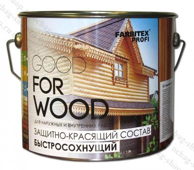 Лот: 4273489. Фото: 1. Деревозащитное средство "Farbitex... Краски, лаки, растворитель