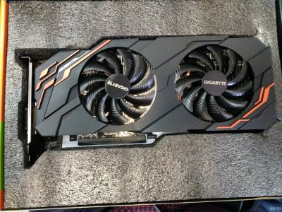 Лот: 15649400. Фото: 1. Видеокарта Gigabyte GeForce GTX... Видеокарты