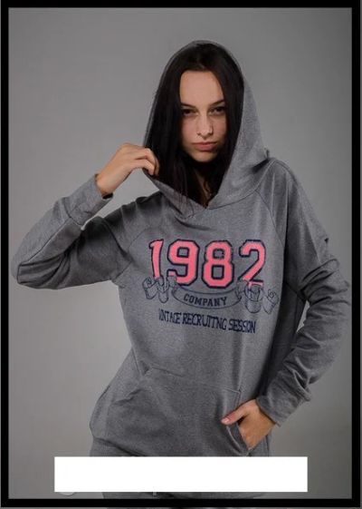 Лот: 3832070. Фото: 1. Толстовка женская 1982. Свитеры, толстовки, худи