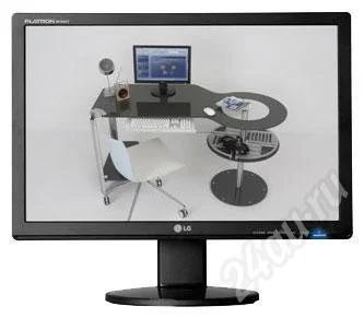 Лот: 658653. Фото: 1. Продам монитор LG 1942sm 19 торг. ЖК-мониторы