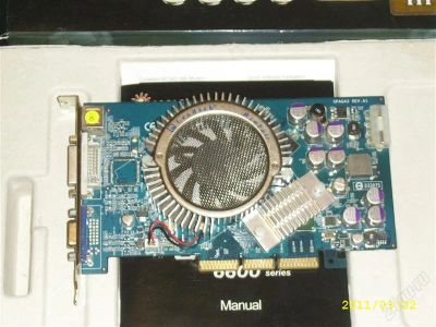 Лот: 806916. Фото: 1. Видео AGP GF6600GT 128 MB DDR3... Видеокарты