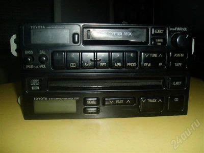 Лот: 410579. Фото: 1. Автомагнитола TOYOTA. Автомагнитолы