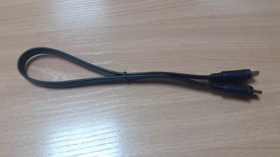 Лот: 20288943. Фото: 1. Короткий кабель HDMI 0,4m, новый... Шлейфы, кабели, переходники