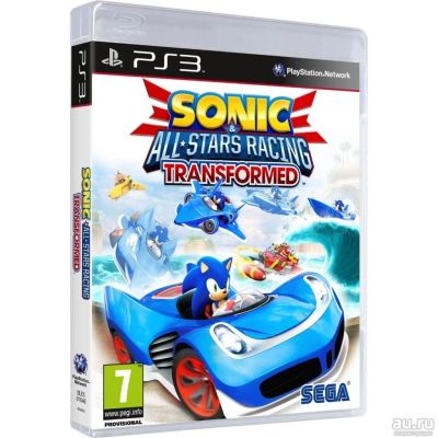 Лот: 9428870. Фото: 1. Sonic & All Stars Racing Transformed... Игры для консолей