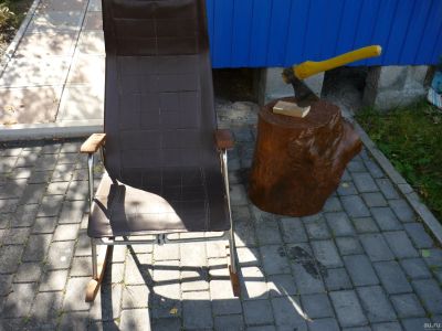 Лот: 16516018. Фото: 1. Раскладное кресло качалка из СССР. Мебель