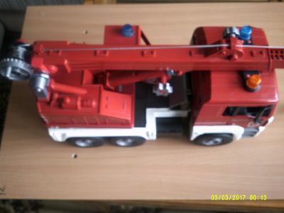 Лот: 12628664. Фото: 1. Игрушка "Bruder" кран. Машины и техника