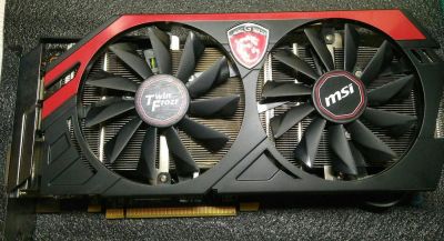 Лот: 10606718. Фото: 1. Видеокарта MSI GeForce GTX 760... Видеокарты