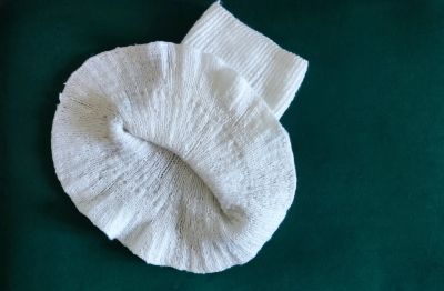 Лот: 25897681. Фото: 1. Шарф-манишка, воротник, ручная... Шарфы, платки