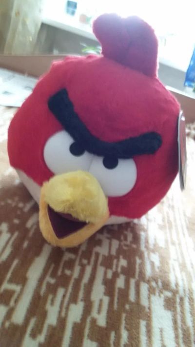 Лот: 7246130. Фото: 1. мягкая игрушка из Angry Birds... Мягкие