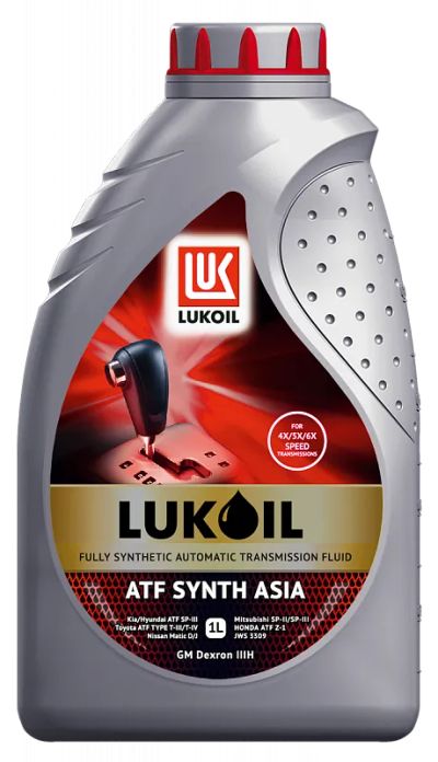 Лот: 20352114. Фото: 1. ЛУКОЙЛ ATF SYNTH ASIA 1 л (жидкость... Масла, жидкости