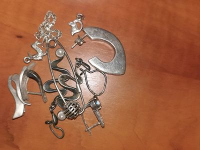 Лот: 18793194. Фото: 1. Лом серебра. Лом ювелирных изделий