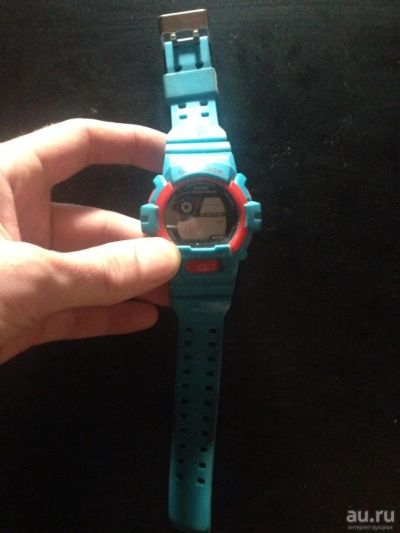 Лот: 10036645. Фото: 1. casio Gshock blue and red. Другие наручные часы