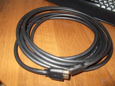 Лот: 2619869. Фото: 1. Продам кабель HDMI 5 метров. Новый. Шлейфы, кабели, переходники