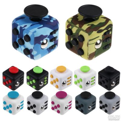 Лот: 9834819. Фото: 1. Fidget Cube Антистрессовый кубик... Развивающие