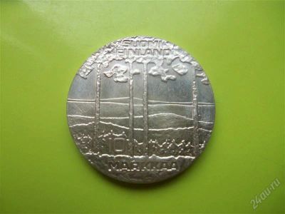 Лот: 1994123. Фото: 1. 10 марок 1976 г. Финляндия, серебро... Европа