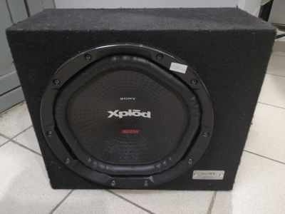 Лот: 16183940. Фото: 1. Сабвуфер Sony XS-NW1202E + Усилитель... Сабвуферы