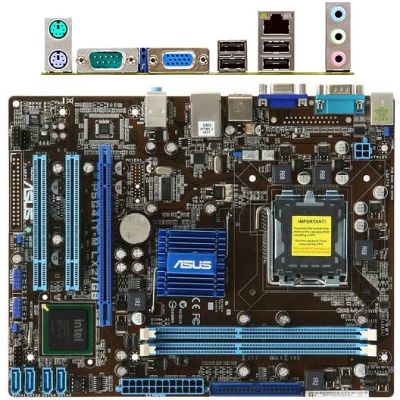 Лот: 8534895. Фото: 1. Материнская плата Asus P5G41T-M... Материнские платы