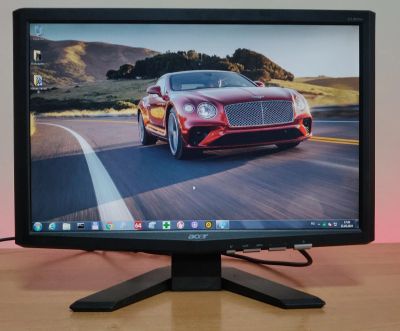 Лот: 22308310. Фото: 1. Монитор 19" ЖК Acer X193W/Vga... ЖК-мониторы
