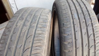 Лот: 9638389. Фото: 1. Летние шины 215/55/R18 Continental... Шины