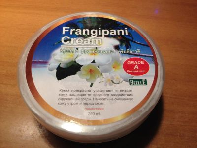 Лот: 5267441. Фото: 1. Крем с фланжипани из Тайланда. Уход за телом