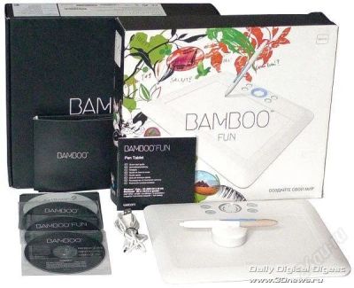 Лот: 871400. Фото: 1. Графический планшет WACOM Bamboo... Другое (периферия)