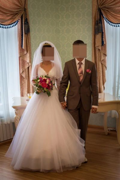 Лот: 4388006. Фото: 1. Свадебное платье "Орхидея". Свадебные платья