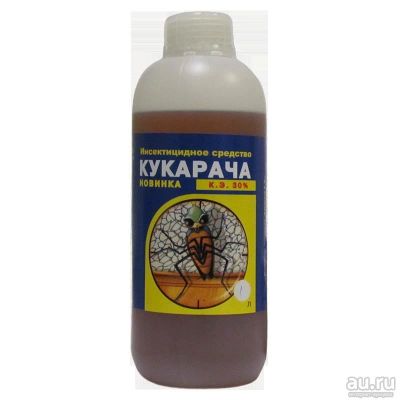 Лот: 9582502. Фото: 1. Средство ''Кукарача" 1л от тараканов... Средства от насекомых и грызунов