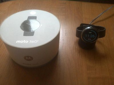 Лот: 7459928. Фото: 1. Moto 360 Smartwatch. Другое (смартфоны, связь, навигация)