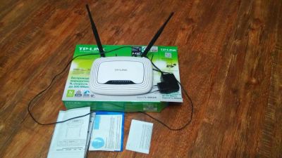 Лот: 10856249. Фото: 1. Маршрутизатор TP-LINK TL-WR841N... Маршрутизаторы (роутеры)