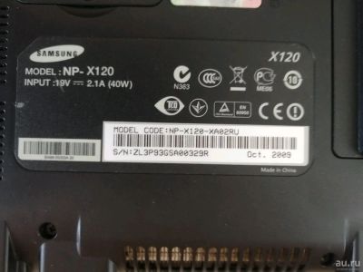 Лот: 14383123. Фото: 1. Нетбук samsung np-x120. Ноутбуки