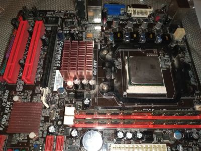 Лот: 20823130. Фото: 1. Biostar A880GZ + FX-4170(4,2GHz... Комплекты запчастей