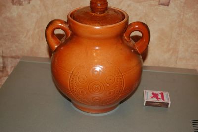 Лот: 9515063. Фото: 1. Горшочек керамический. Вазы