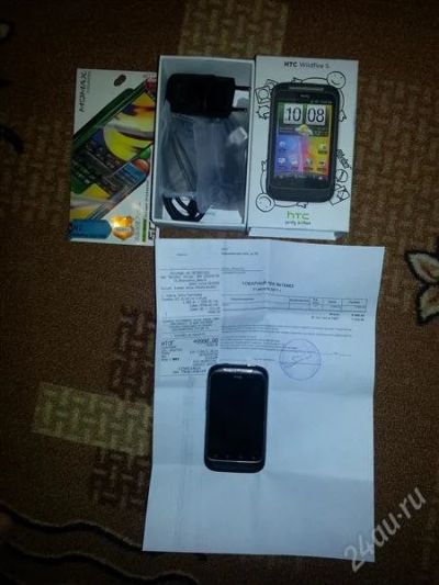 Лот: 2353156. Фото: 1. HTC WILDFIRE S черный. Смартфоны