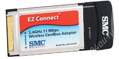 Лот: 1250907. Фото: 1. Продам wireless cardbus adapter... Платы расширения, контроллеры, доп. порты