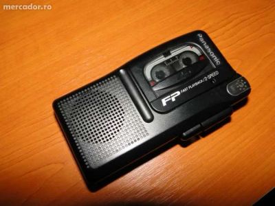 Лот: 3634880. Фото: 1. Микрокассетный диктофон Panasonic... Другое (носители информации)