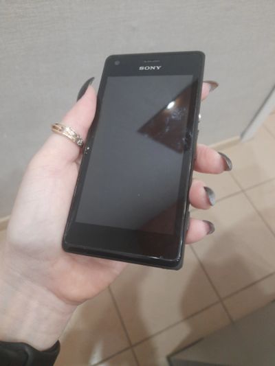 Лот: 18926696. Фото: 1. Телефон Sony Xperia M черный. Смартфоны