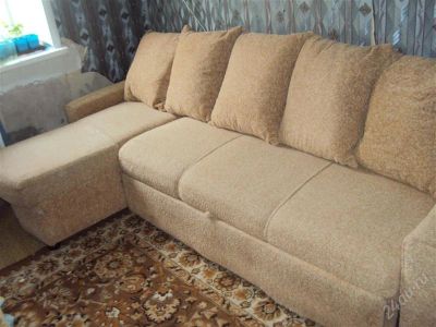 Лот: 973961. Фото: 1. диван с "крокодильчиком" Продам... Кресла, пуфы