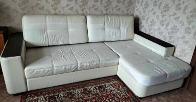 Лот: 25761056. Фото: 1. Диван угловой б/у. Диваны