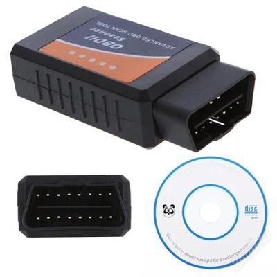 Лот: 2902513. Фото: 1. OBD2 ELM327 Адаптер для диагностики... Диагностическое оборудование, измерительный инструмент