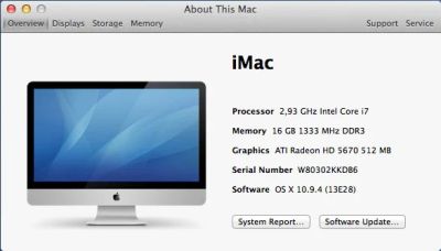 Лот: 4284891. Фото: 1. Apple iMac 27" core i7 / 16Gb... Компьютеры в сборе